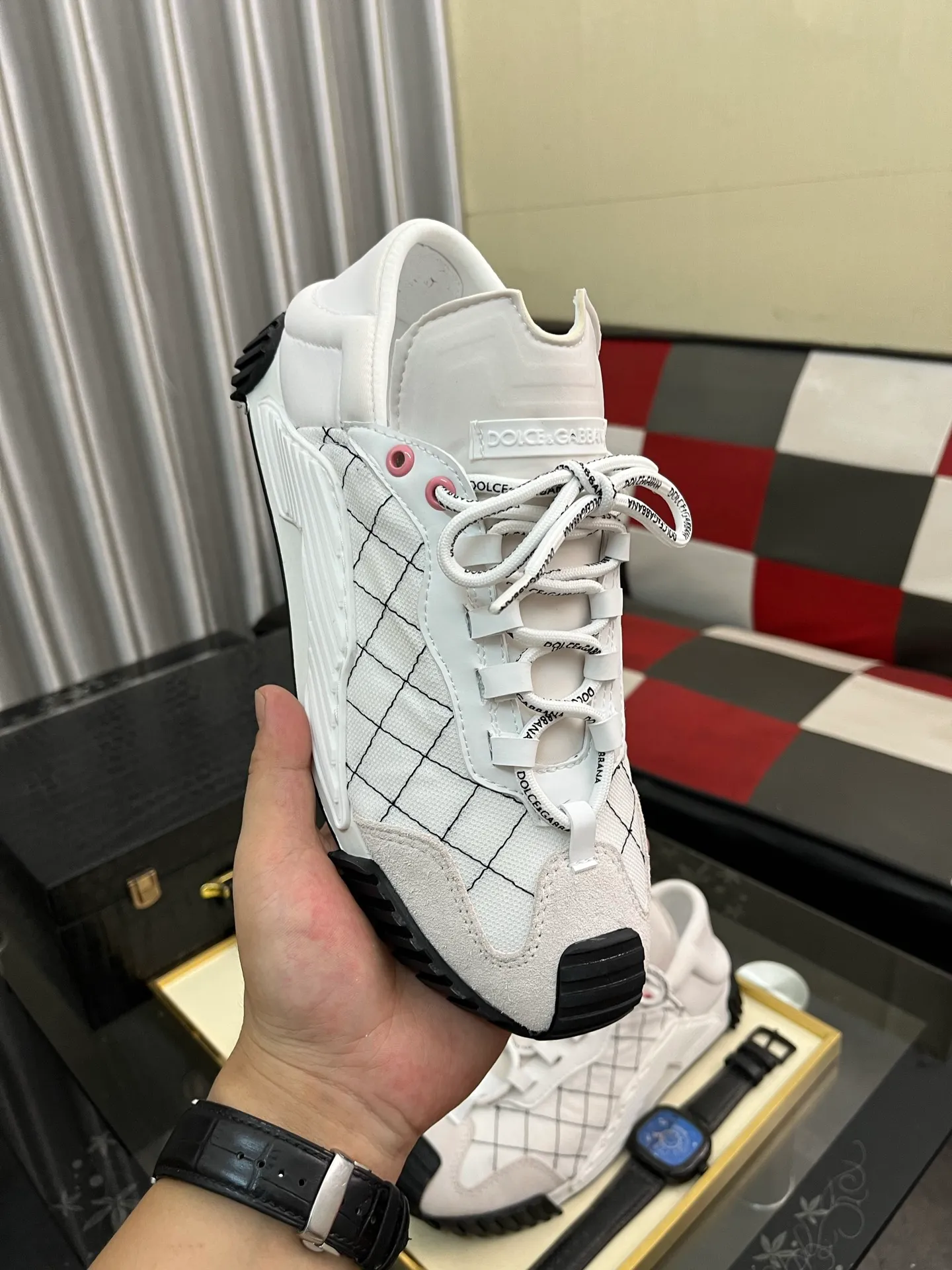 Men's men's shoes💰440⌚️⌚️【DG～】Couple casual shoes, 2025z cabinet sales simultaneously 🔶Size: 36-46#️⃣ 🔷2 colors🔜The upper is made of multi-material splicing➕Mesh lining, comfortable and breathable, sole: original comfortable, wear-resistant and non-slip outsole, ⚠️Real 📱Photographed🎬The real thing is better📢📢📢